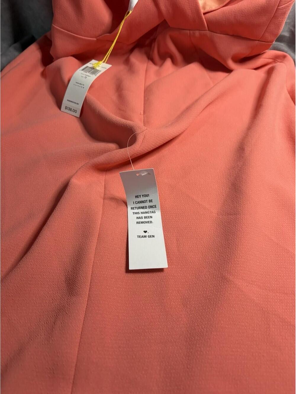 BCBGeneration Sherbet Cross-Back Midi Dress Size 12 NWT - Picture 7 of 8